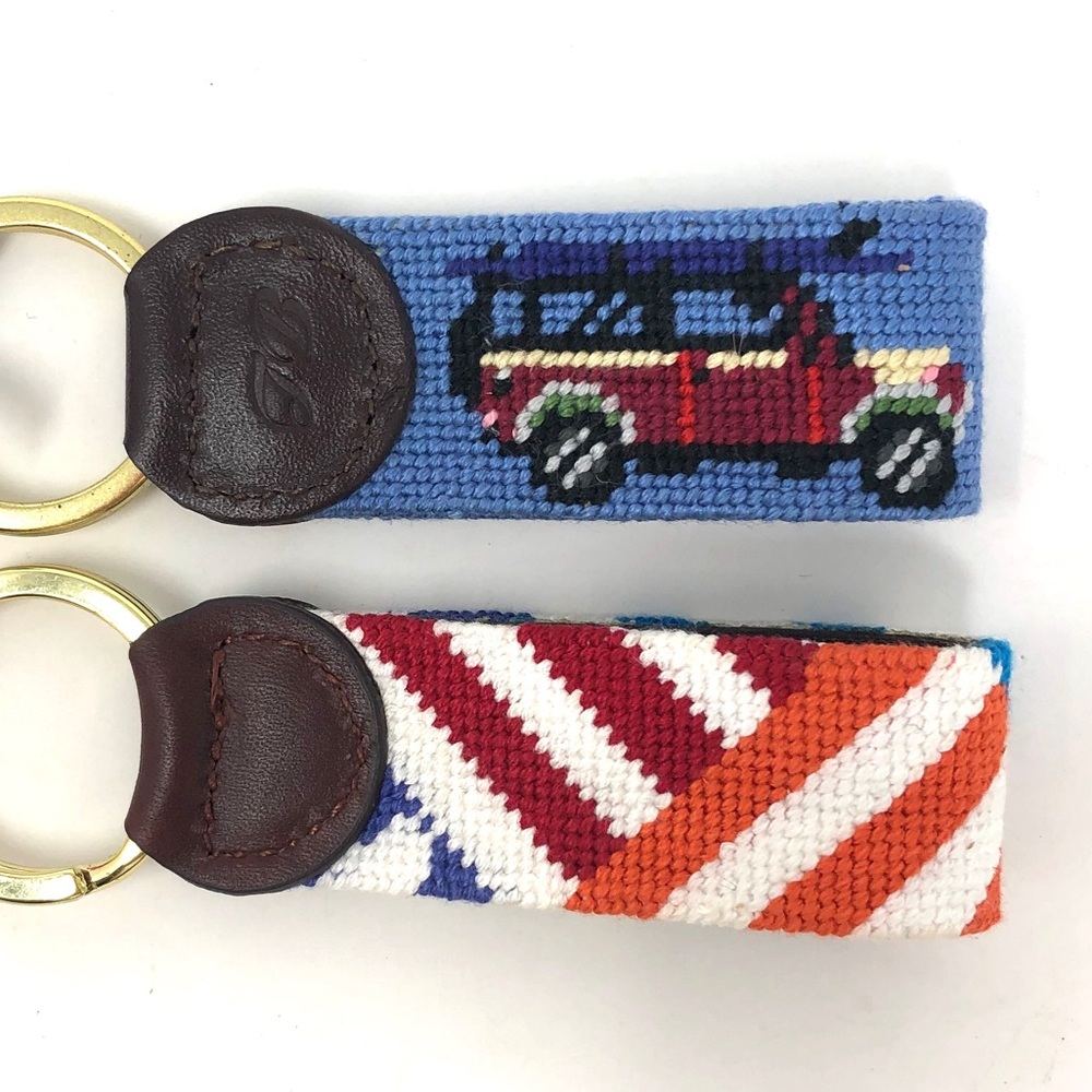 Needlepoint Key Fobs